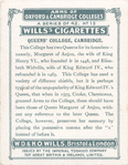 Queens' College, Cambridge.
