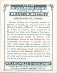 Merton College, Oxford.