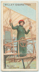 The first lady aviator.