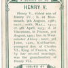Henry V.