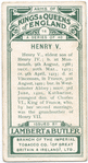 Henry V.