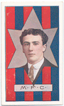 J. Evans, back (MFC) [Melbourne Football Club].