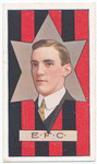 L. White, half-back (EFC) [Essendon Football Club].