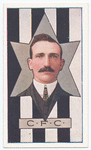 L.H. Hughes, follower (CFC) [Collingwood Football Club].
