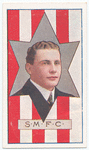 J.R. Scobie, half-back (SMFC) [South Melbourne Football Club].