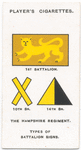 The Hampshire Regiment.