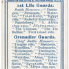 1st Life Guards. Grenadier Guards.