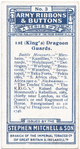 1st (King's) Dragoon Guards.