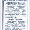 Coldstream Guards. Scots Guards.