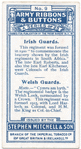 Irish Guards. Welsh Guards.