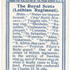 The Royal Scots (Lothian Regiment).