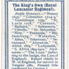 The King's Own (Royal Lancaster Regiment).