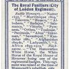 The Royal Fusiliers (City of London Regiment).