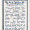 The Royal Fusiliers (City of London Regiment).