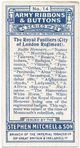The Royal Fusiliers (City of London Regiment).