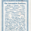 The Lancashire Fusiliers.