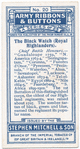 The Black Watch (Royal Highlanders).