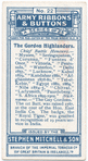 The Gordon Highlanders.