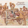 Laying a Field Telegraph Line.