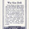 War Kite Drill.