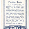 Pitching Tents.