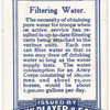 Filtering Water.