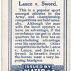 Lance v. Sword.