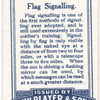 Flag Signalling.