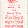 Filtering Water.