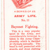 Bayonet Fighting.