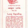 Lamp Signalling.