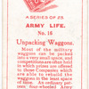 Unpacking Waggons.