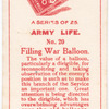 Filling War Balloon.