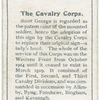 The Cavalry Corps.