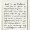 14th (Light) Division.