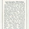 1st Cavalry Division.