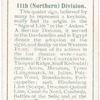 11th (Northern) Division.