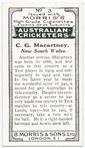 C.G. Macartney, New South Wales.