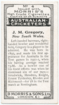 J. M. Gregory, New South Wales.