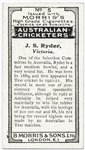 J. S. Ryder, Victoria.