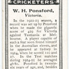 W. H. Ponsford, Victoria.