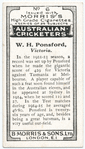 W. H. Ponsford, Victoria.