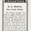 A. A. Mailey, New South Wales.