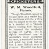 W. M. Woodfull, Victoria.