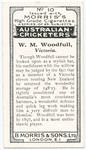 W. M. Woodfull, Victoria.