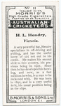 H. L. Hendry, Victoria.