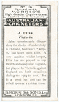 J. H. Ellis, Victoria.