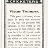 Victor Trumper.