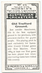 Old Trafford Ground.