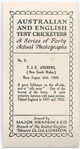 T. J. E. Andrews, New South Wales.